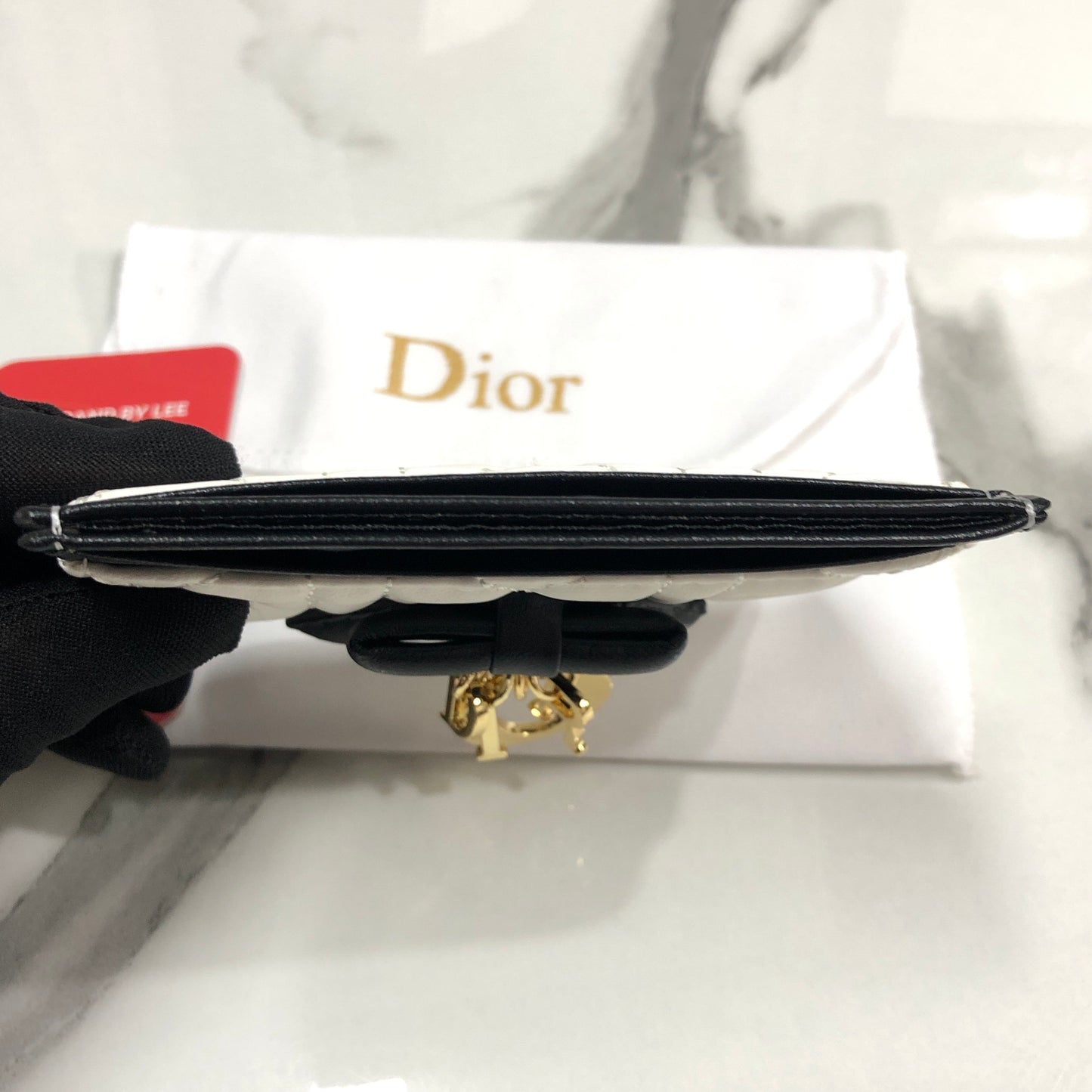 Lady Dior Freesia Card Holder