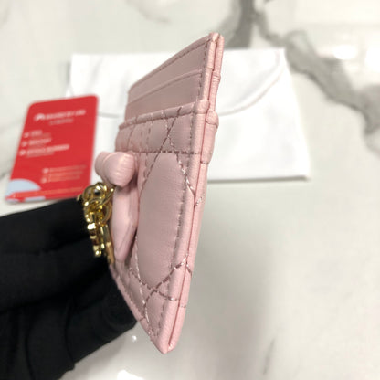 Lady Dior Freesia Card Holder