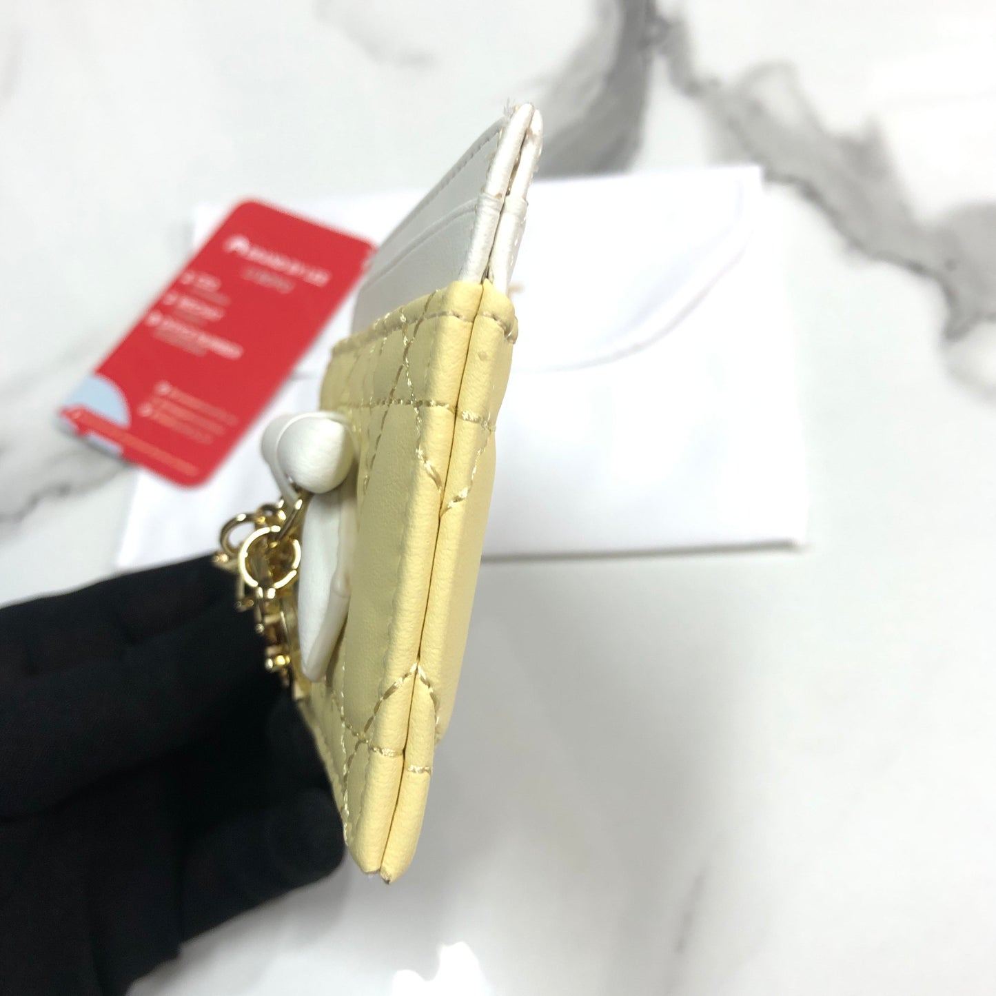 Lady Dior Freesia Card Holder