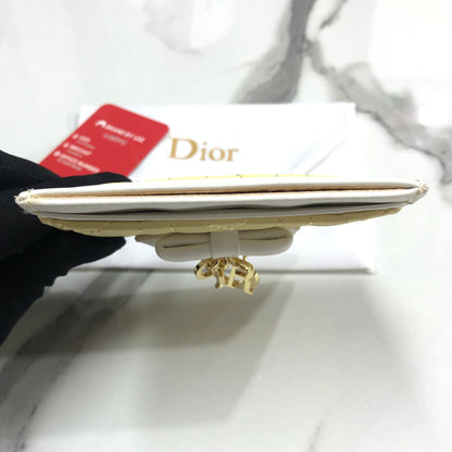 Lady Dior Freesia Card Holder