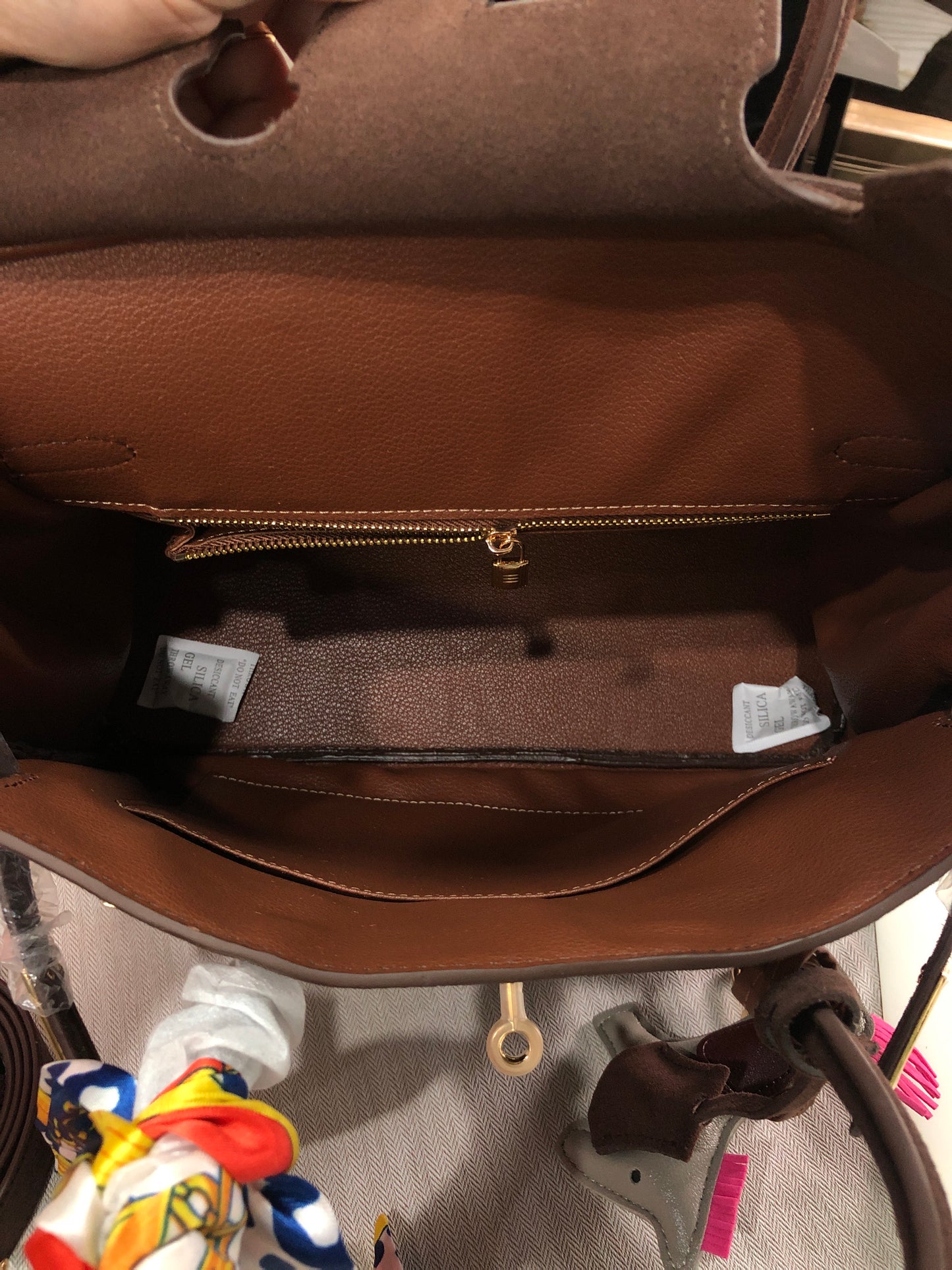 Suede Hermès Birkin