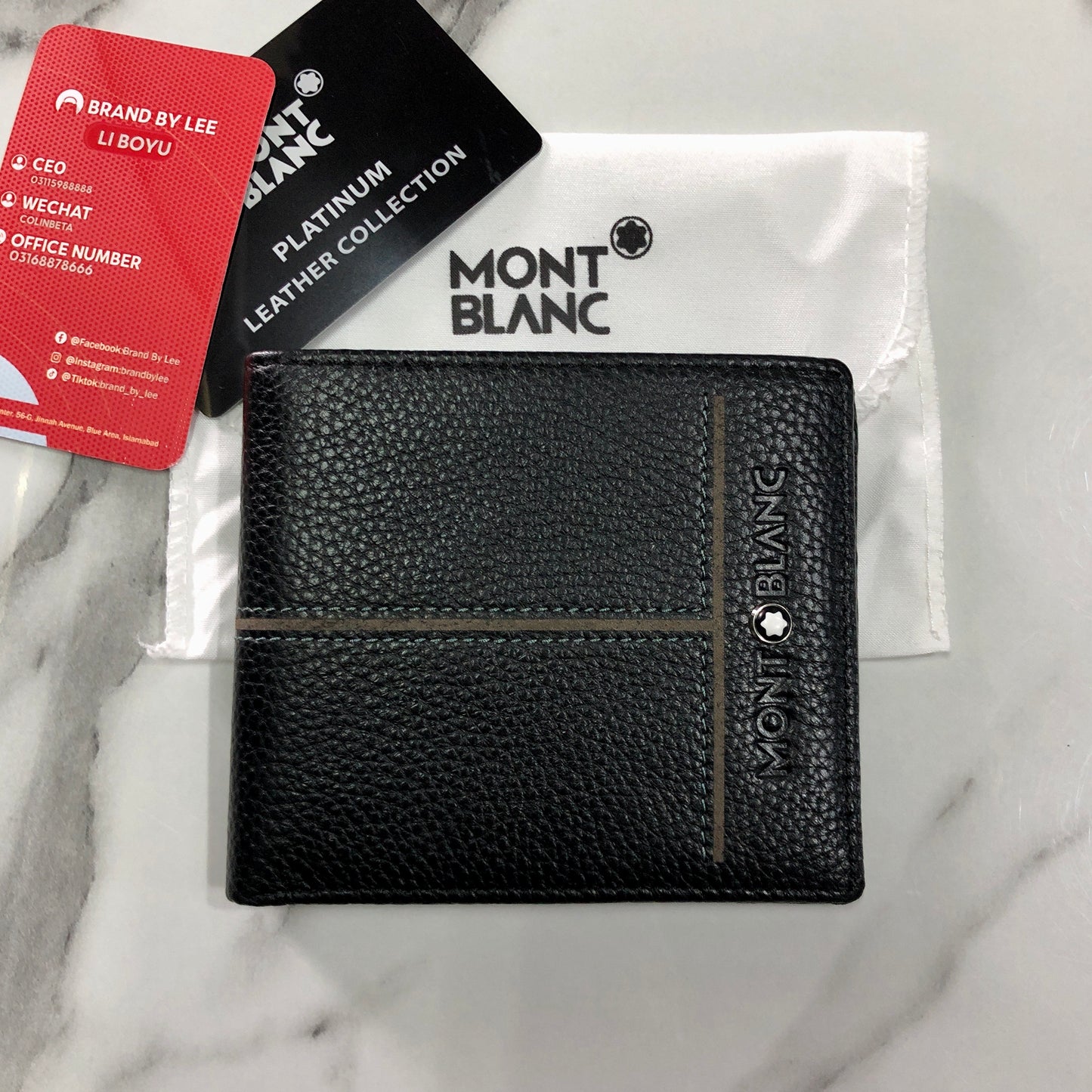 Montblanc bifold wallet