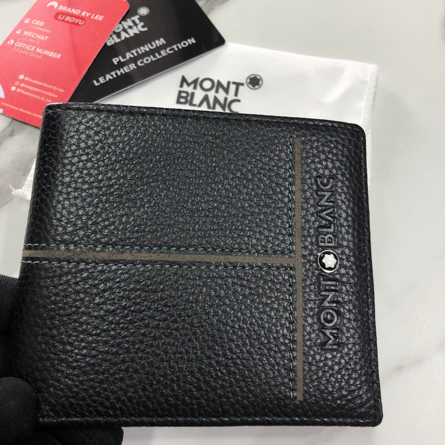 Montblanc bifold wallet