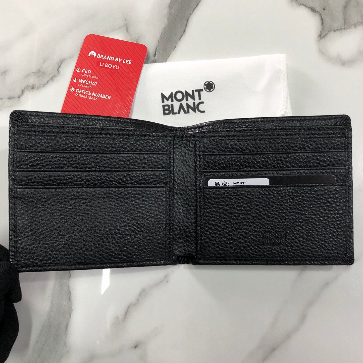 Montblanc bifold wallet