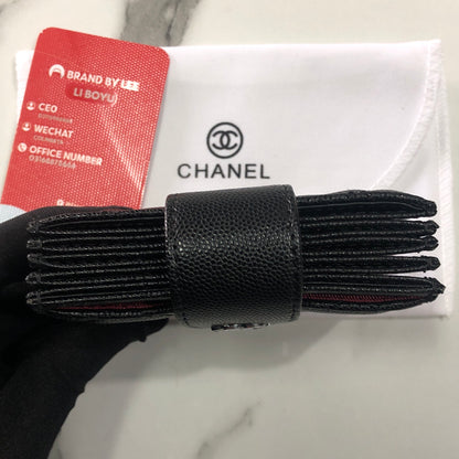 Chanel flap card holder