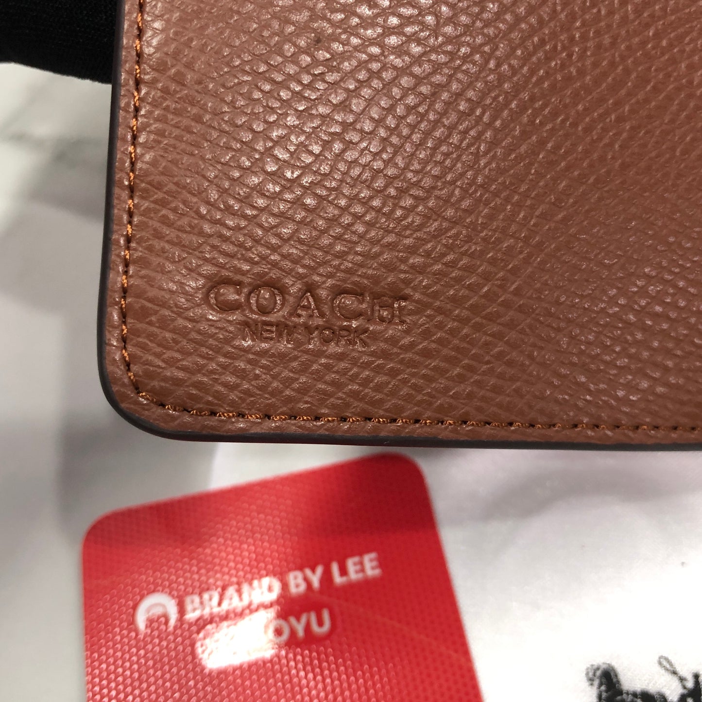 Coach Medium Corner Zip Wallet in Signature Canvas