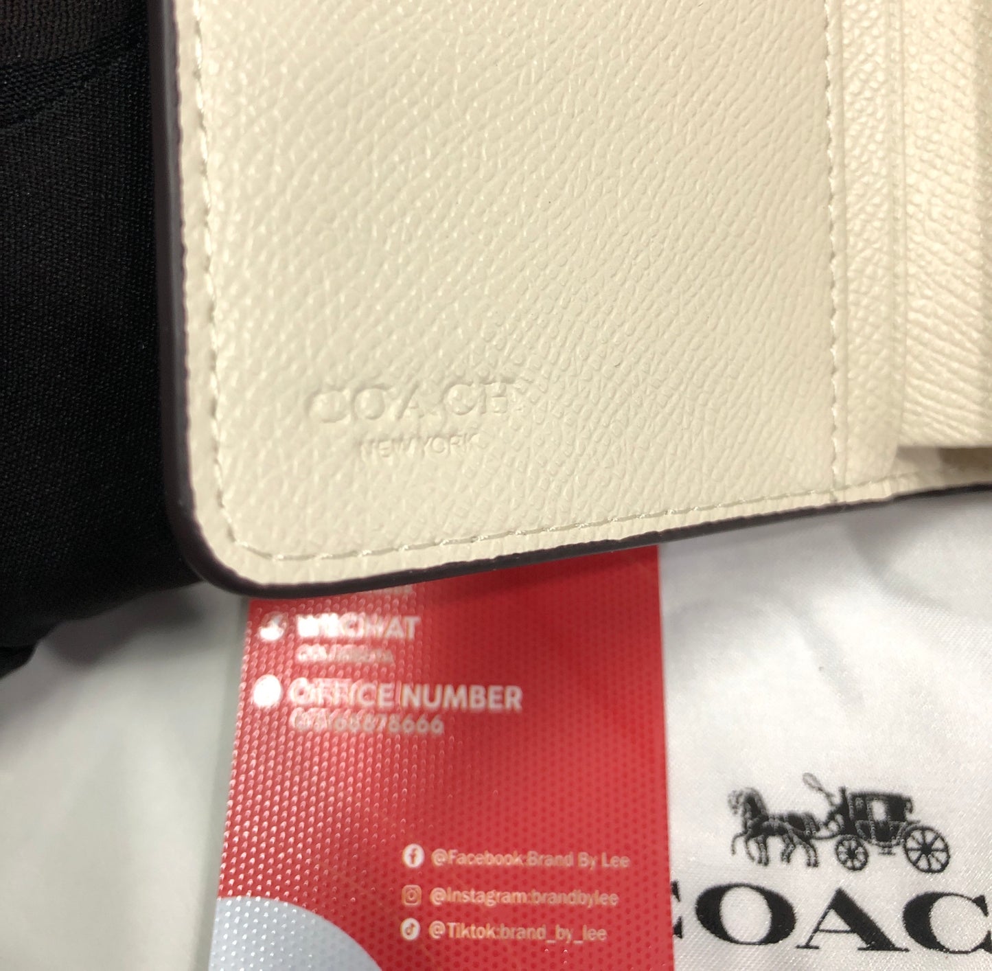 Coach Medium Corner Zip Wallet in Signature Canvas