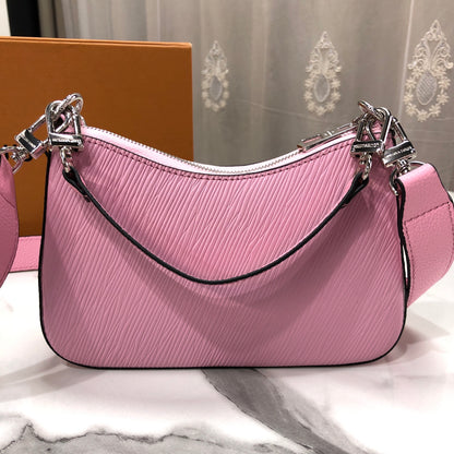 Louis Vuitton Rose Miami Pink Epi Leather Marellini bag