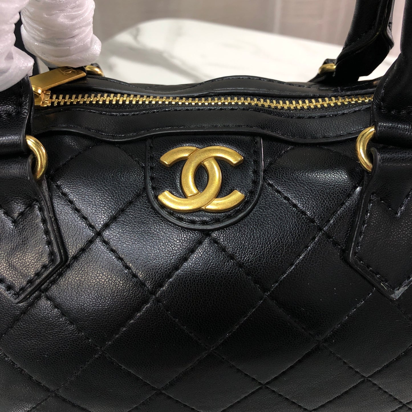 Chanel bowling bag