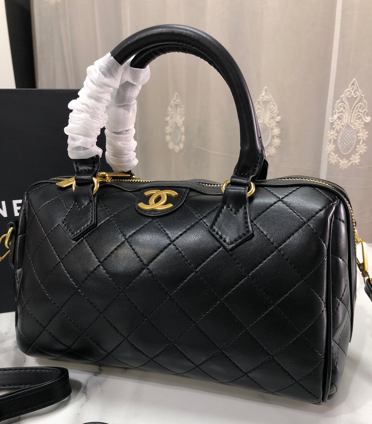 Chanel bowling bag