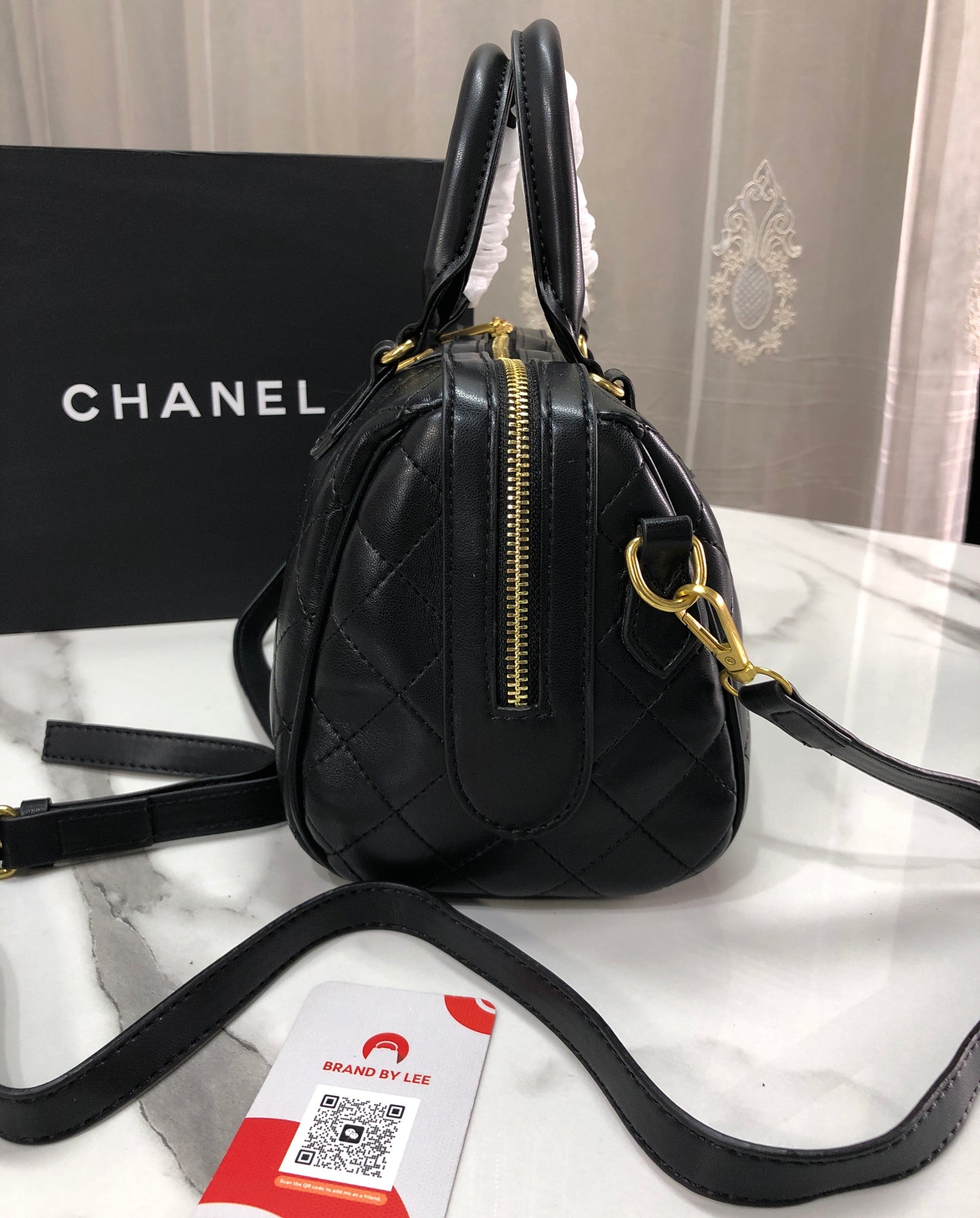 Chanel bowling bag