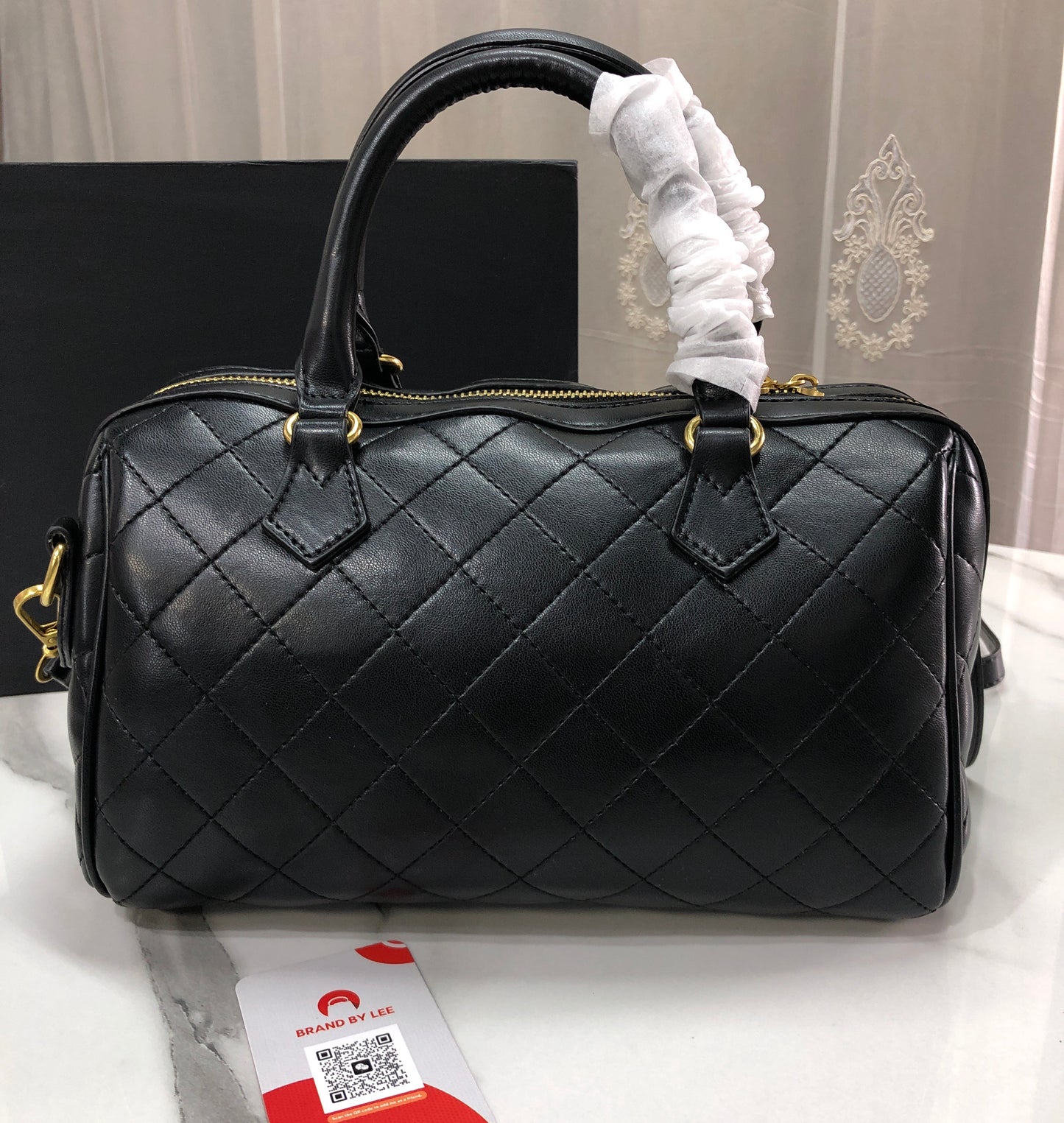 Chanel bowling bag