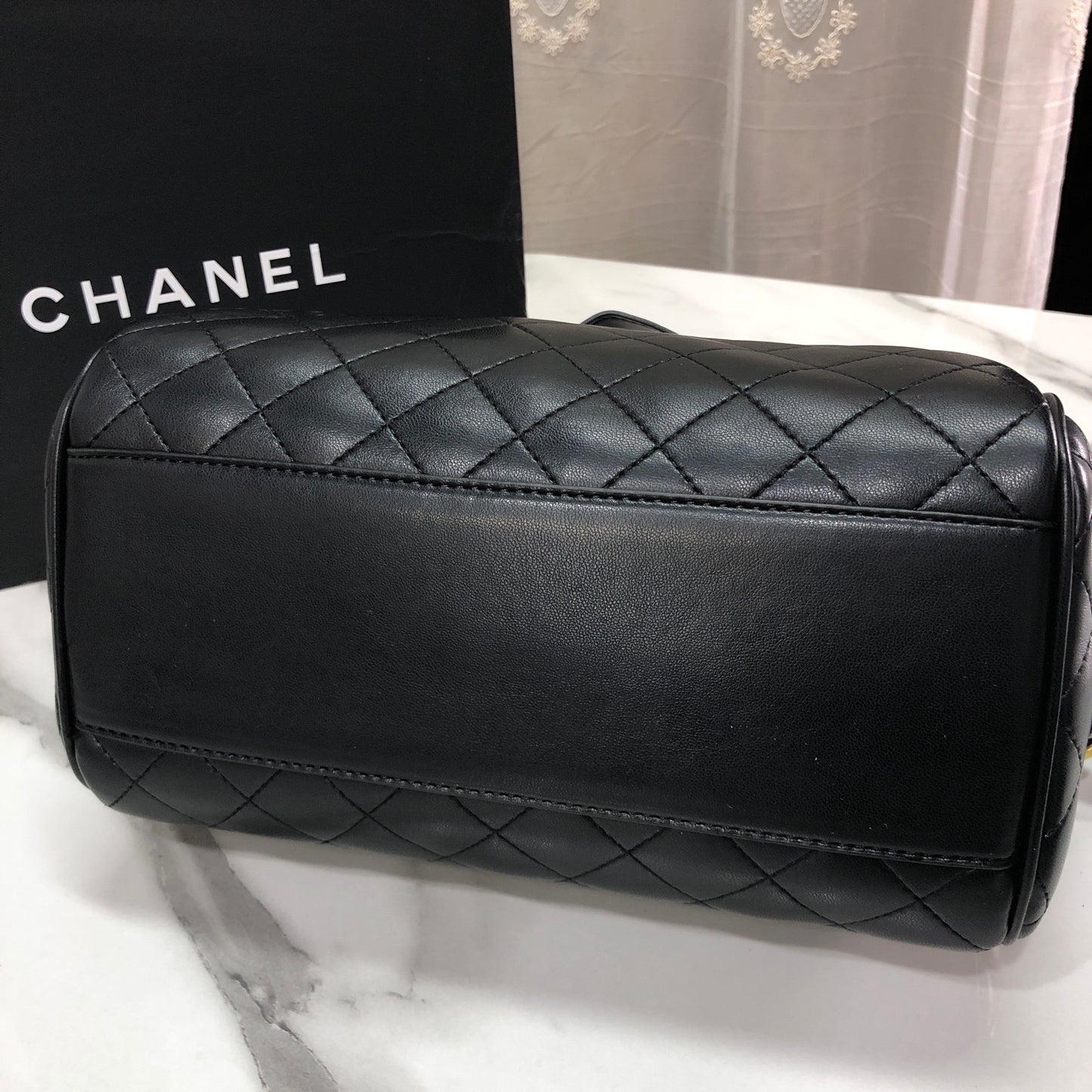 Chanel bowling bag