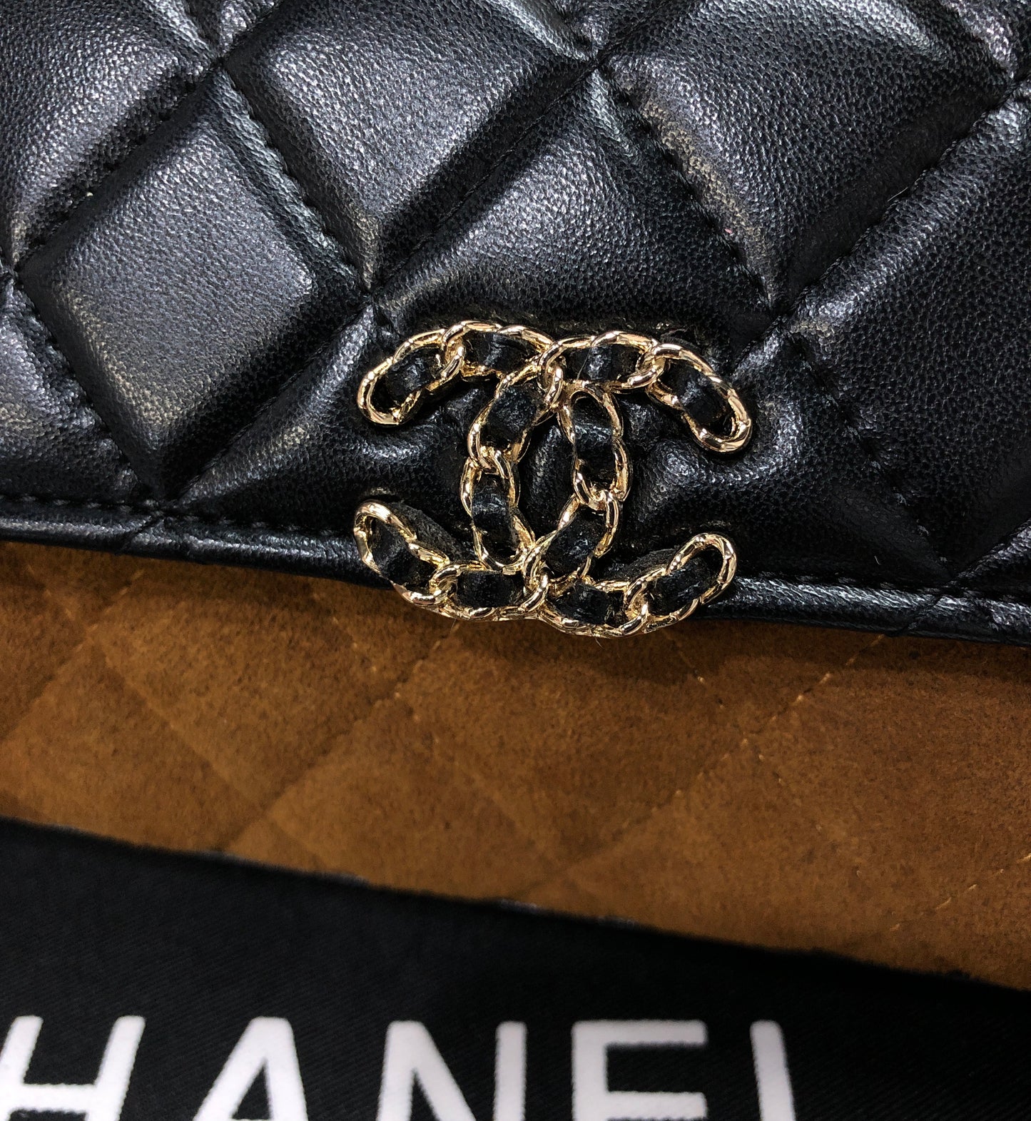 Chanel Suede Top Handle Bag