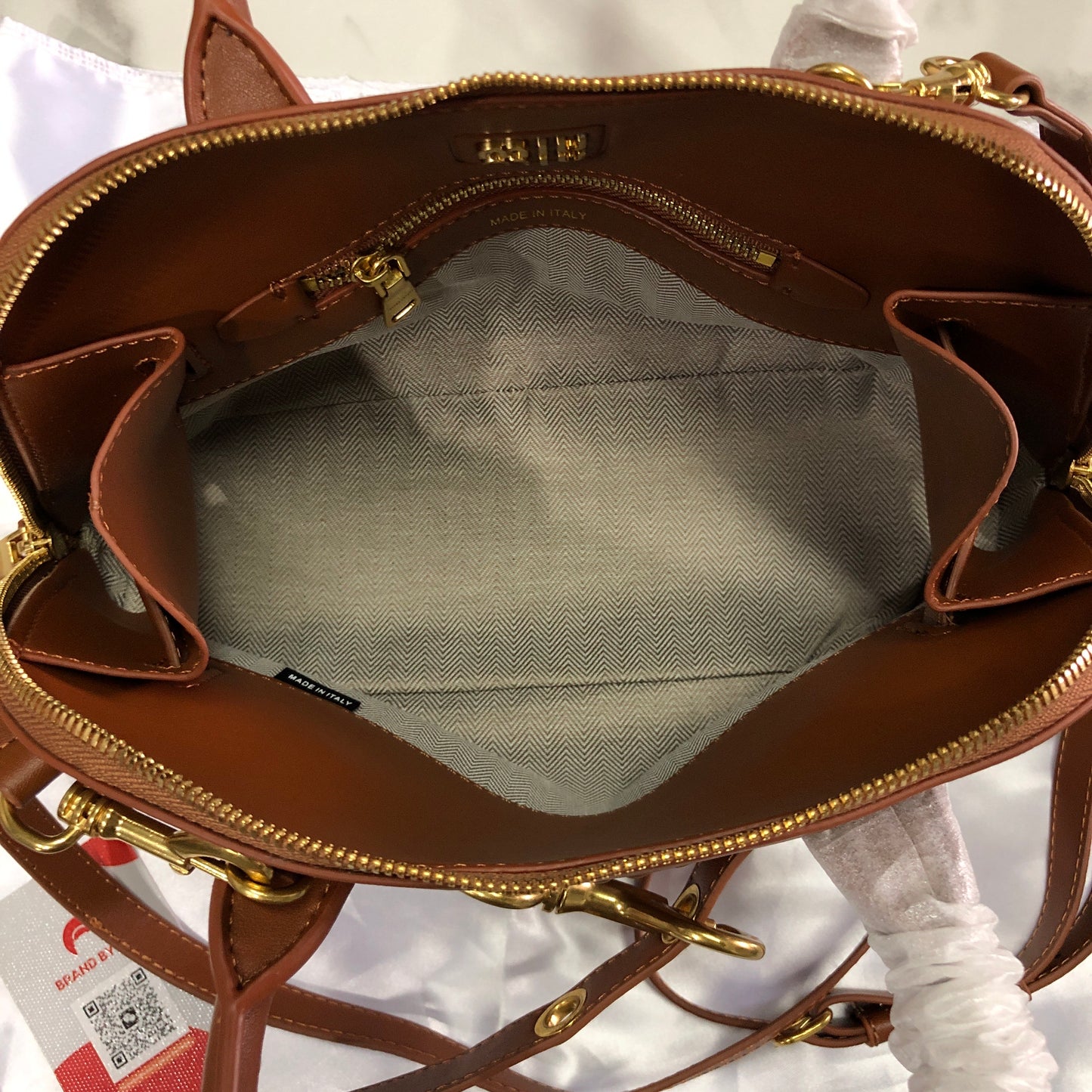 Miu Miu Aventure Nappa Leather Bag