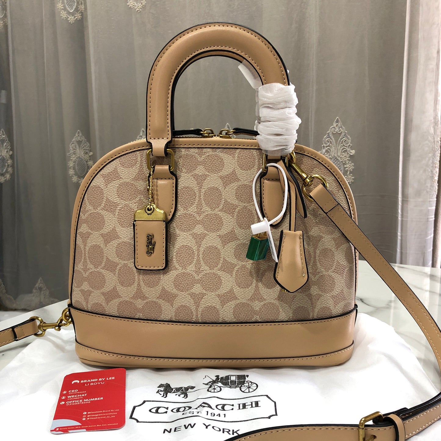 Coach Revel Bag in Signature Canvas