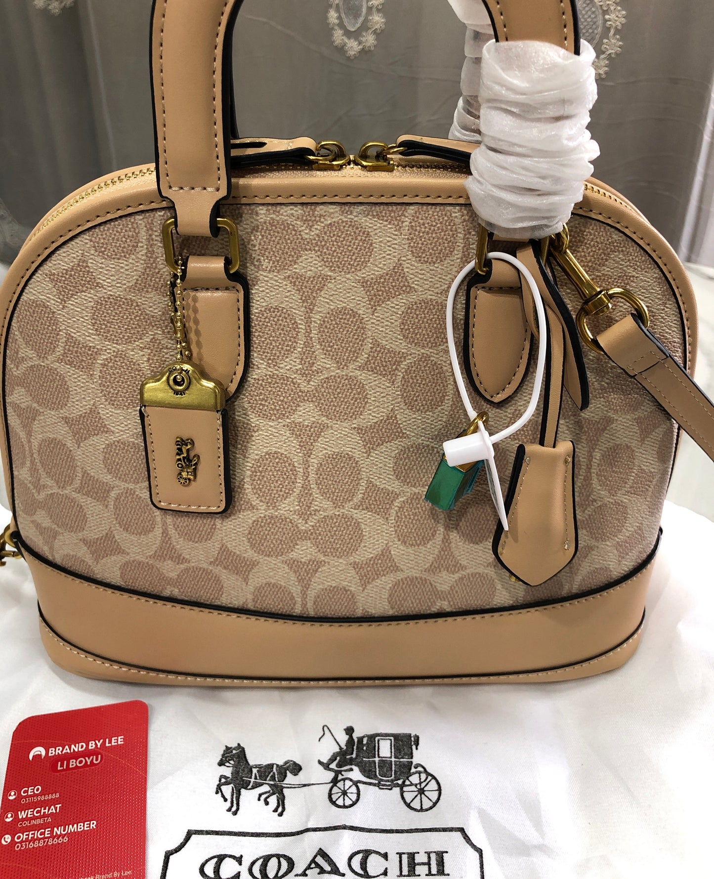 Coach Revel Bag in Signature Canvas