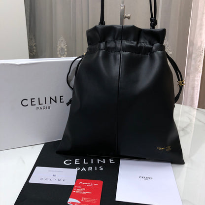 Celine Small Crystal Pouch in Lambskin