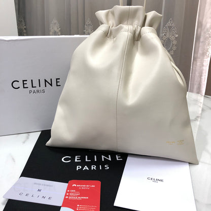 Celine Small Crystal Pouch in Lambskin