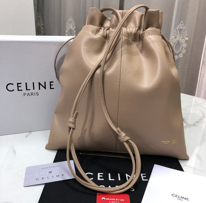 Celine Small Crystal Pouch in Lambskin