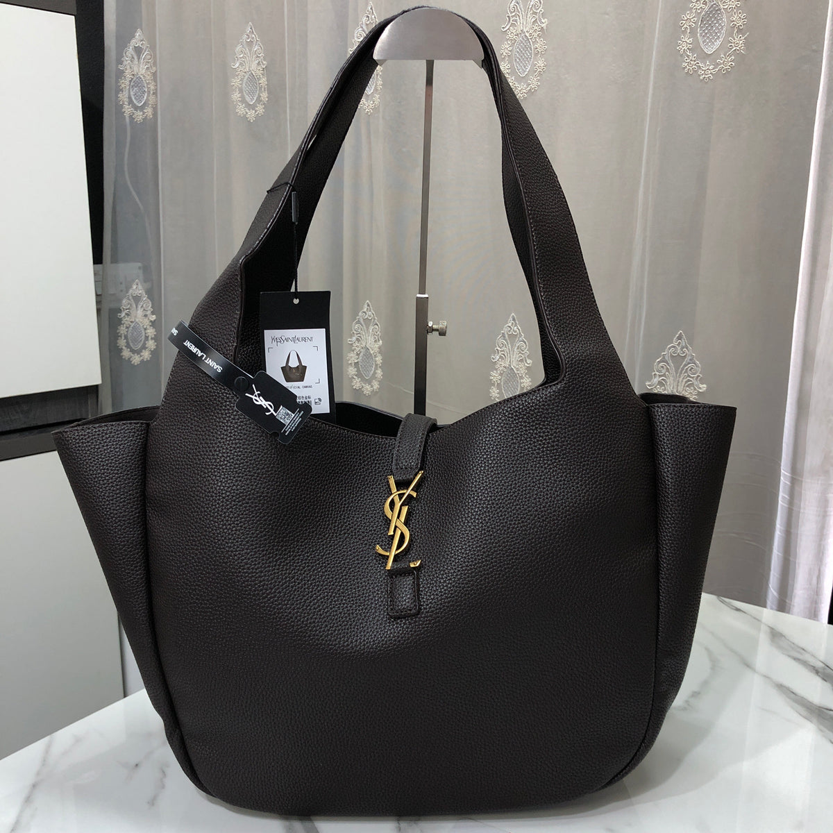 Saint Laurent Le 5 À 7 Bea Tote Bag