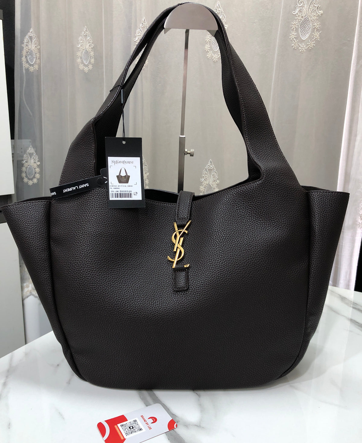 Saint Laurent Le 5 À 7 Bea Tote Bag