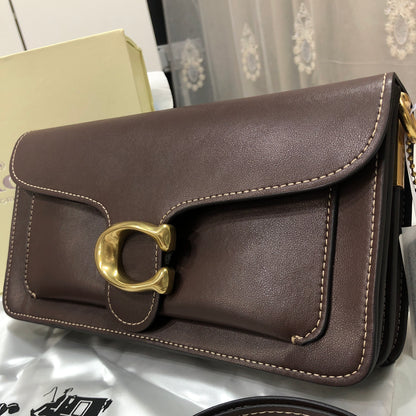 Coach Tabby Shoulder Bag 26 Maple (dark brown)