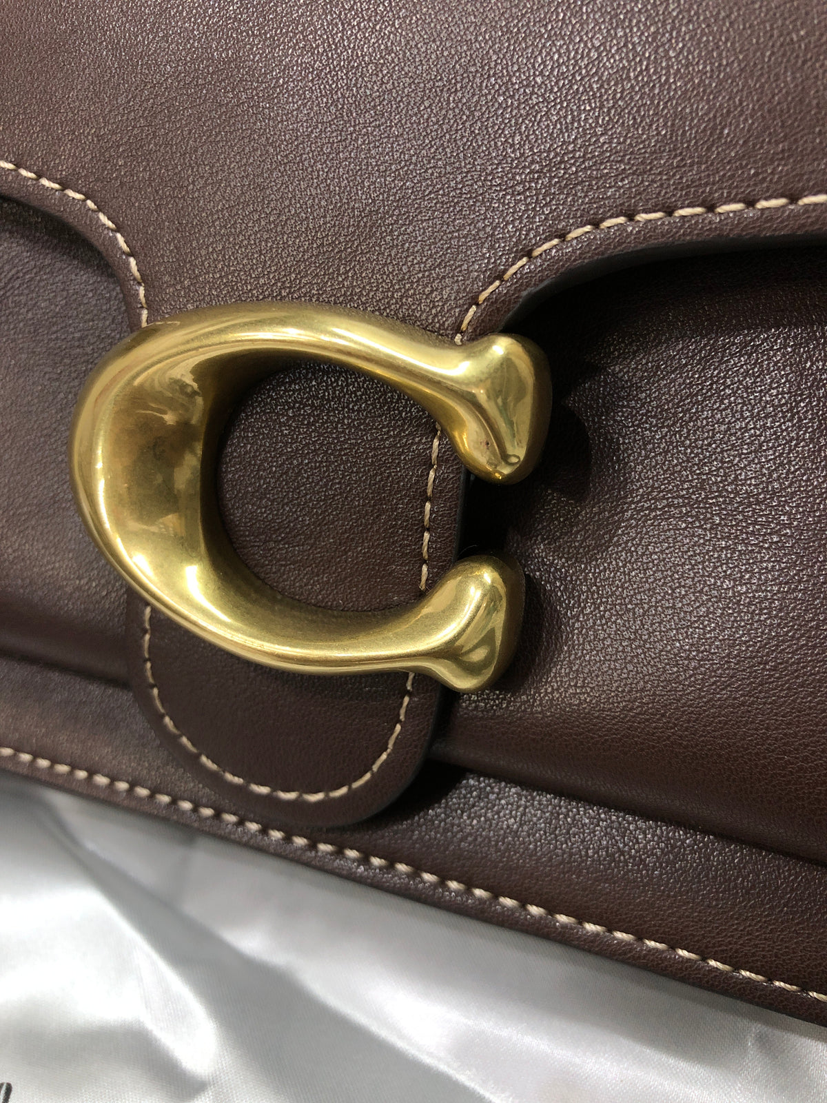 Coach Tabby Shoulder Bag 26 Maple (dark brown)