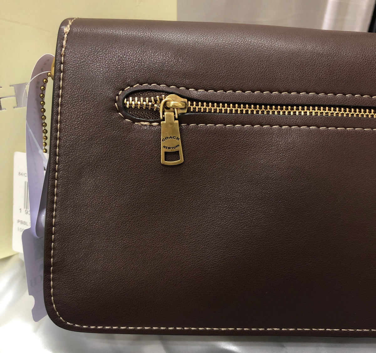 Coach Tabby Shoulder Bag 26 Maple (dark brown)