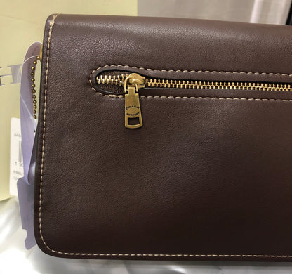 Coach Tabby Shoulder Bag 26 Maple (dark brown)