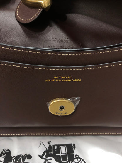Coach Tabby Shoulder Bag 26 Maple (dark brown)