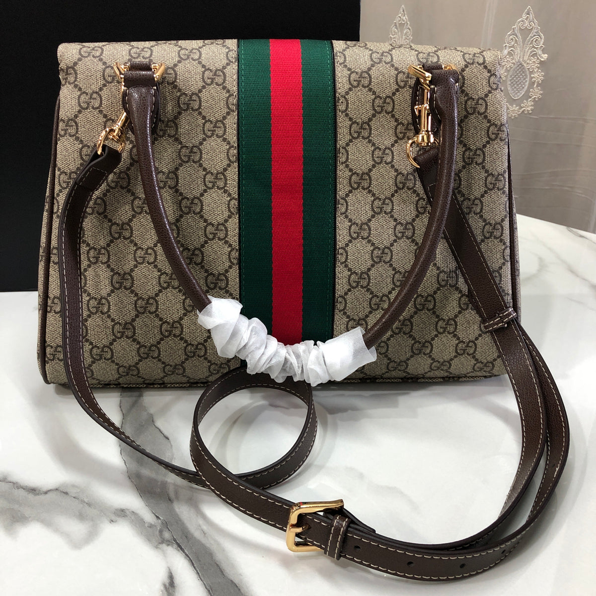 Gucci Paparazzo Medium Top Handle Bag