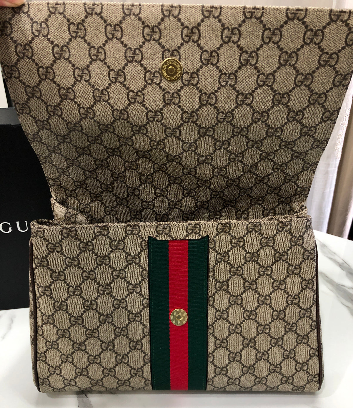 Gucci Paparazzo Medium Top Handle Bag