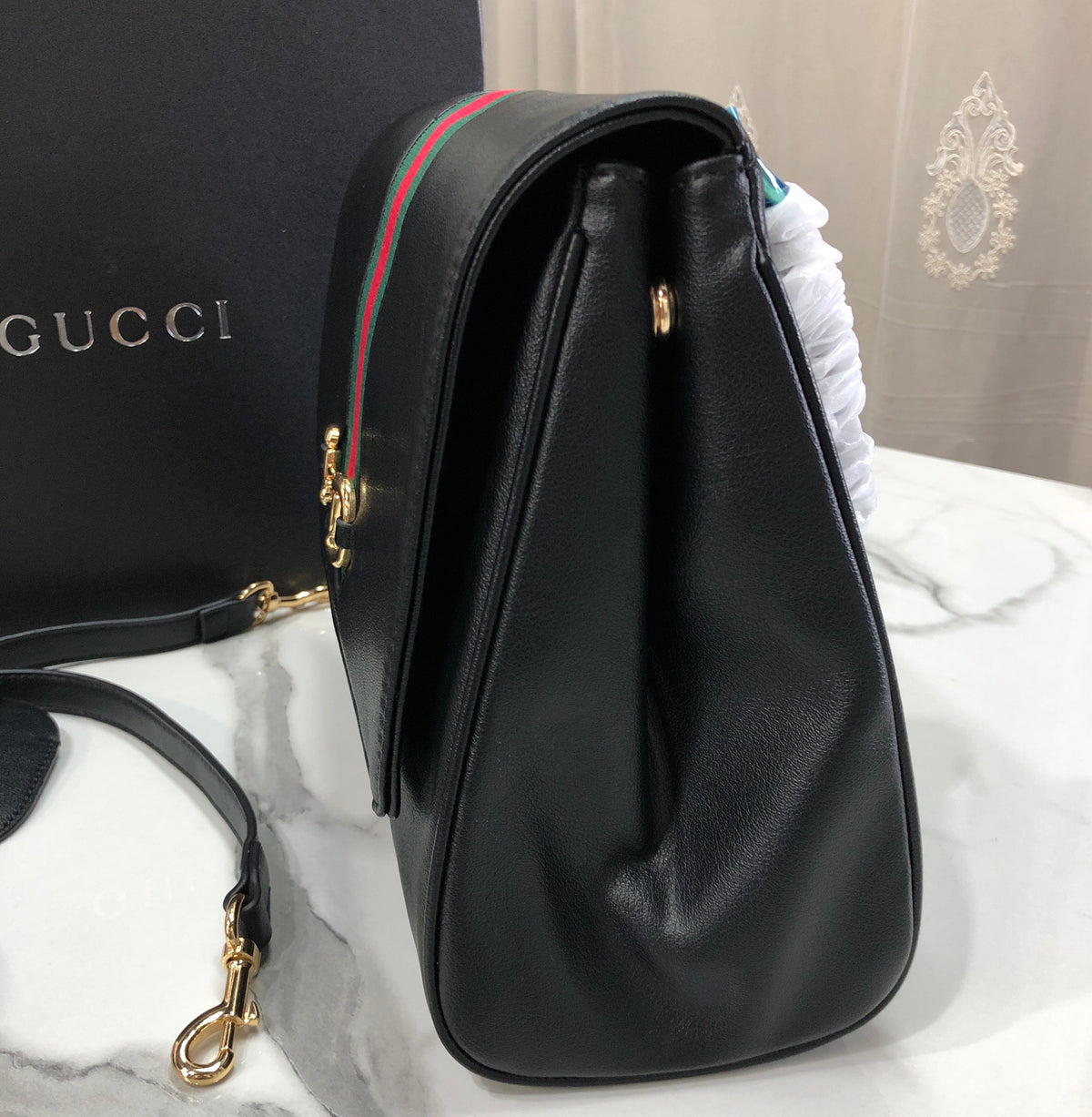Gucci Paparazzo Medium Top Handle Bag