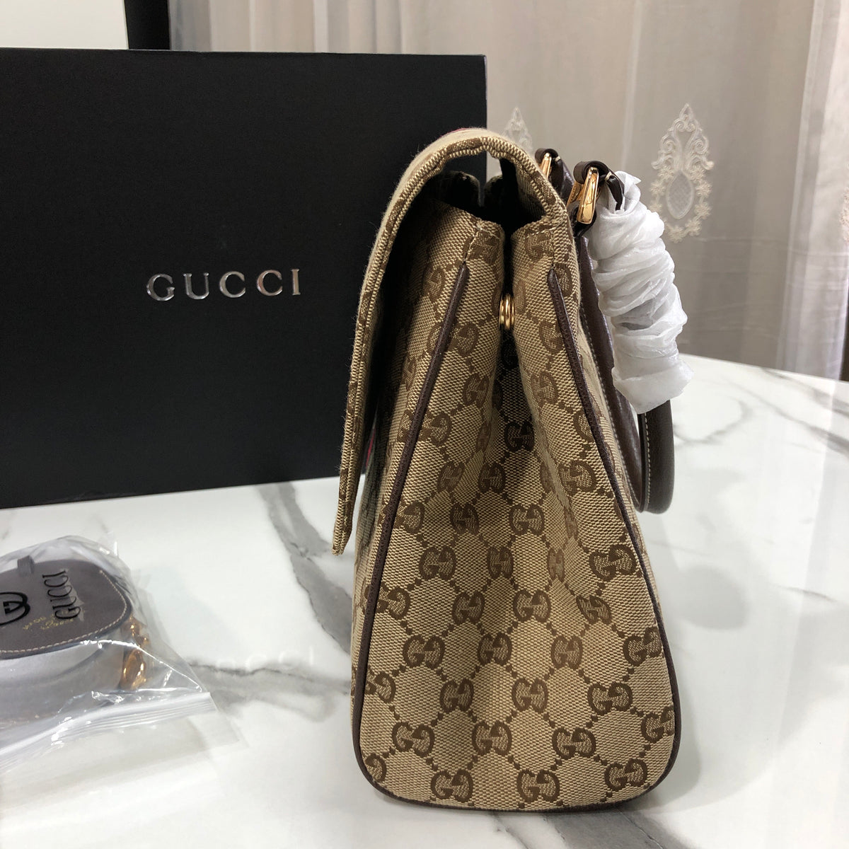 Gucci Paparazzo Medium Top Handle Bag