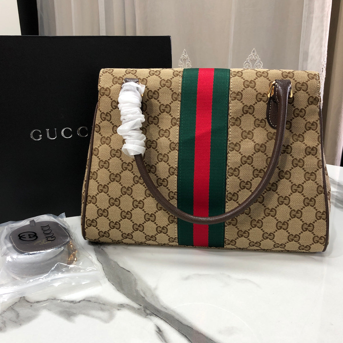 Gucci Paparazzo Medium Top Handle Bag