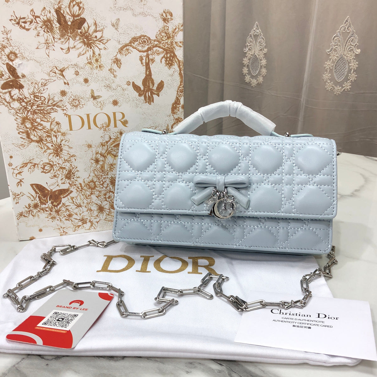 My Dior Mini Bag Ice Blue