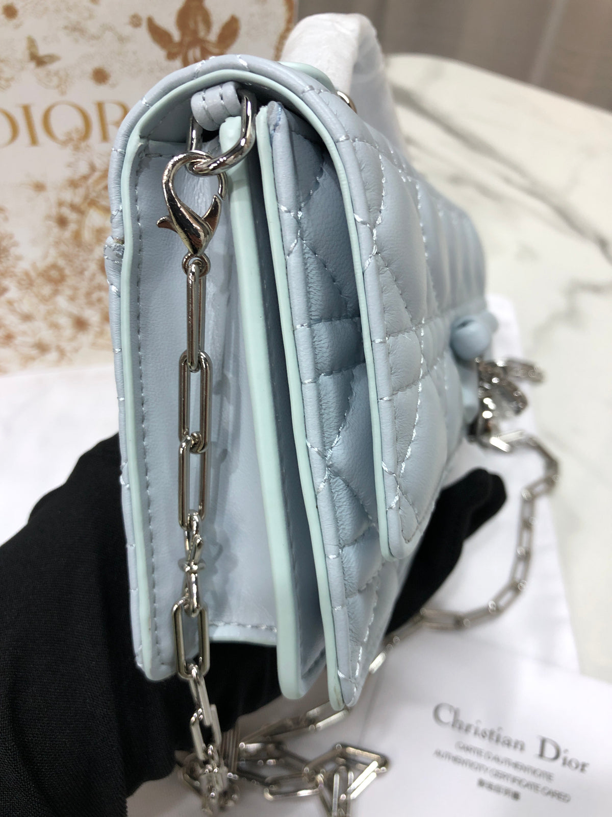My Dior Mini Bag Ice Blue