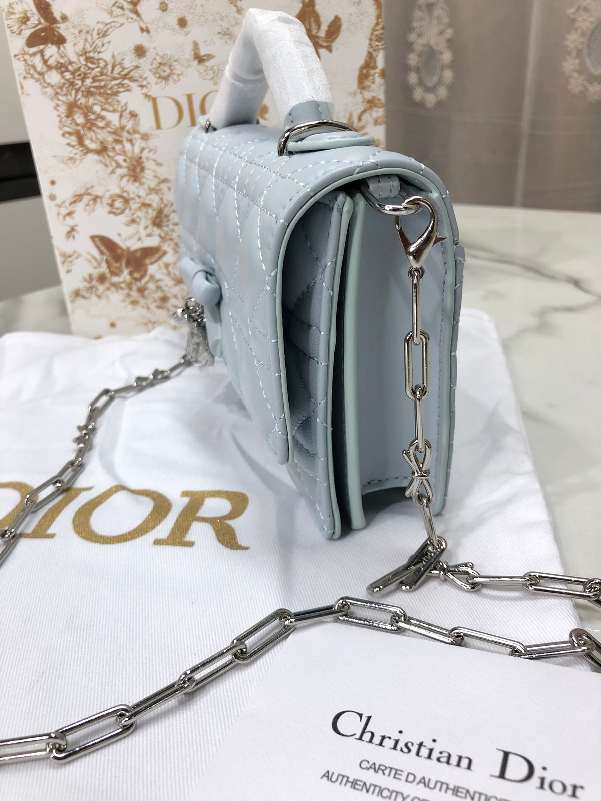 My Dior Mini Bag Ice Blue