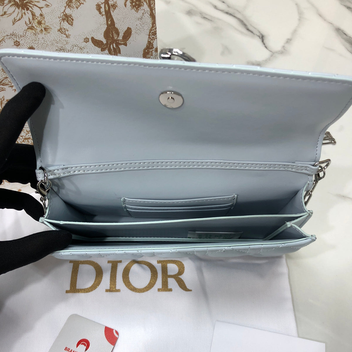 My Dior Mini Bag Ice Blue