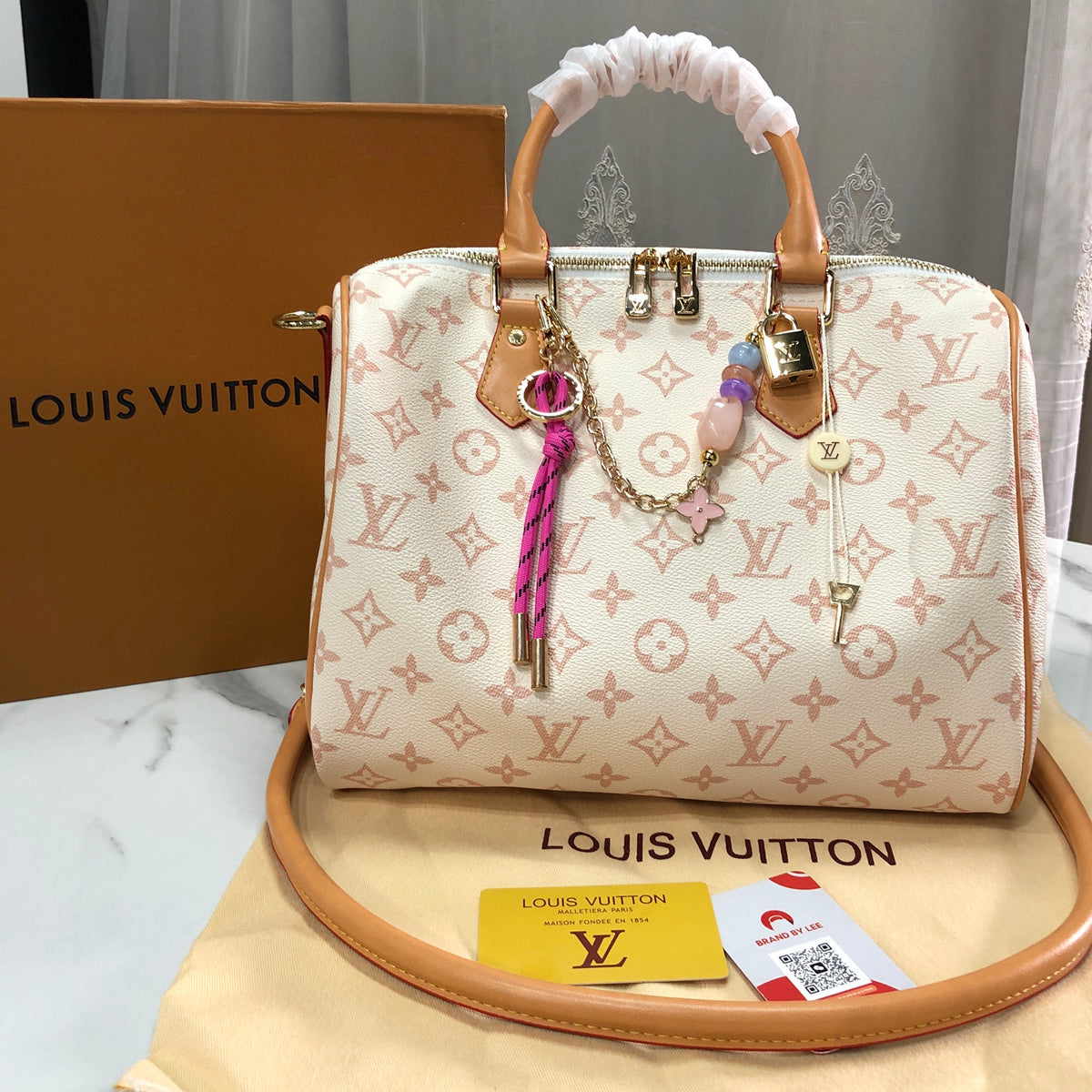 Louis Vuitton Monogram Dune Lucky Speedy Soft 30