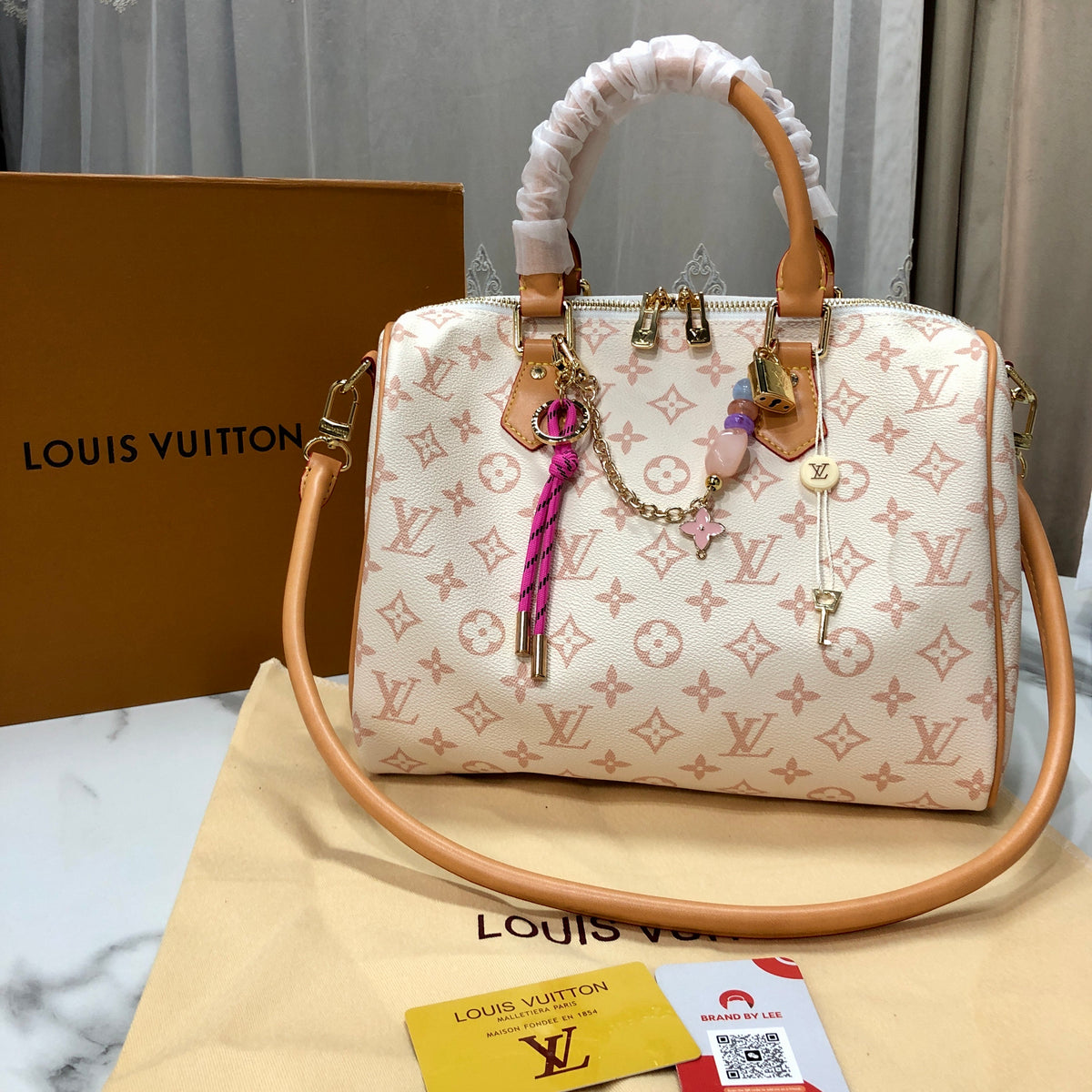 Louis Vuitton Monogram Dune Lucky Speedy Soft 30