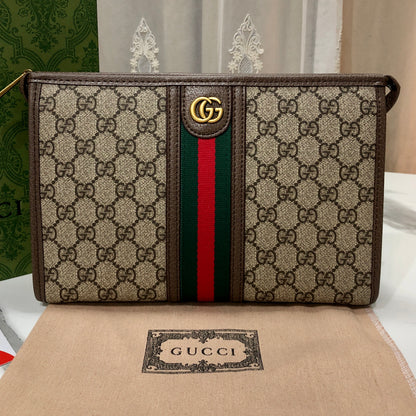 Men Gucci Ophidia medium pouch