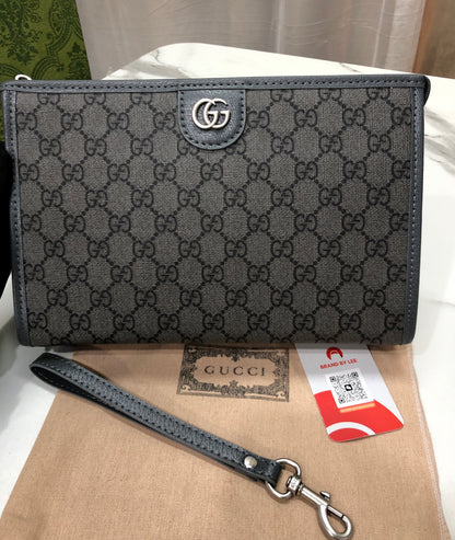 Men Gucci Ophidia GG pouch