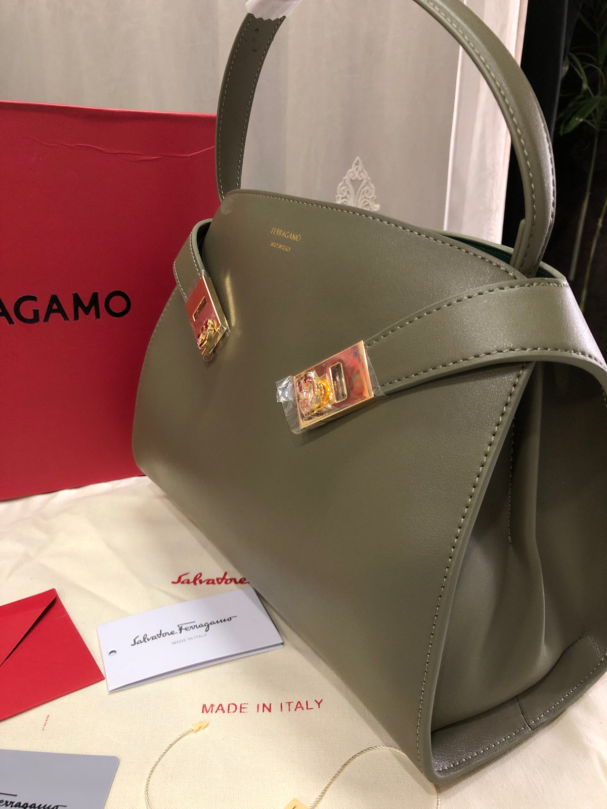 Ferragamo Hug East-West Shoulder Bag
