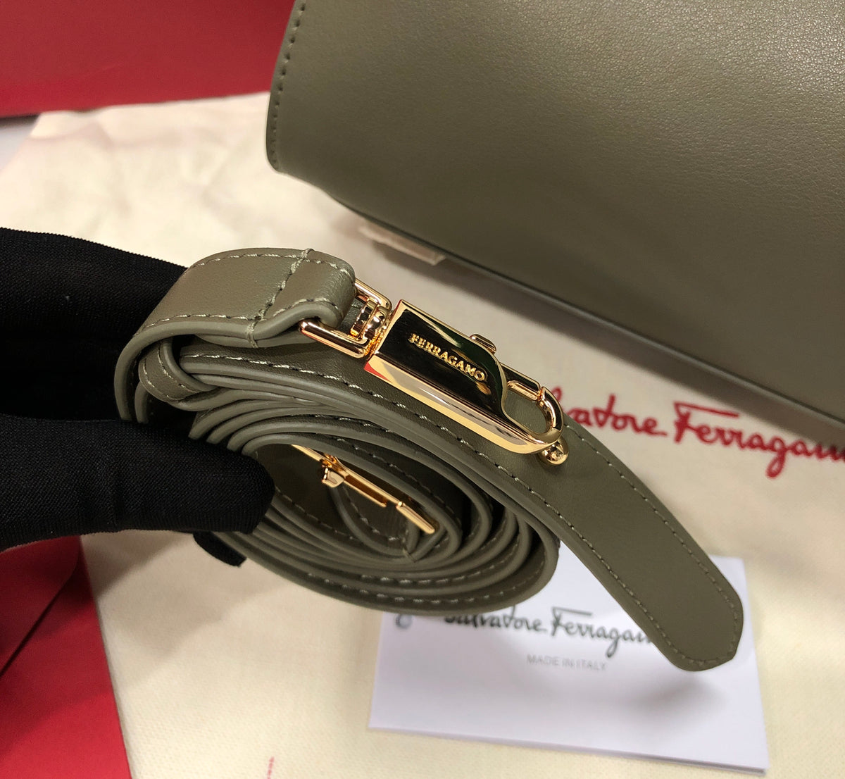 Ferragamo Hug East-West Shoulder Bag