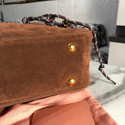 Miu Miu Arcadie padded suede bag