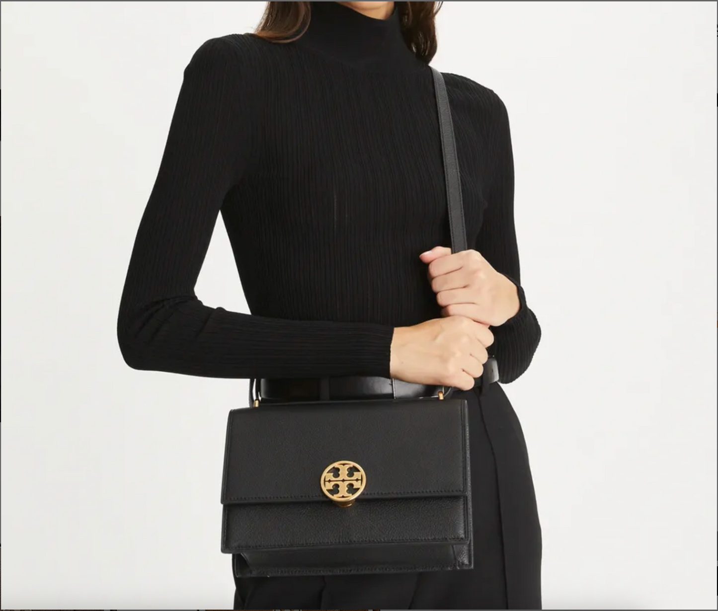 Tory Burch Miller Leather Shoulder Bag