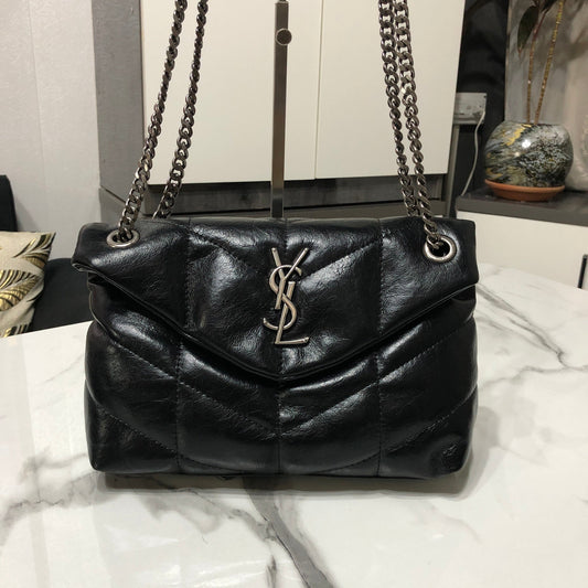 Saint Laurent Loulou Puffer Shoulder Bag