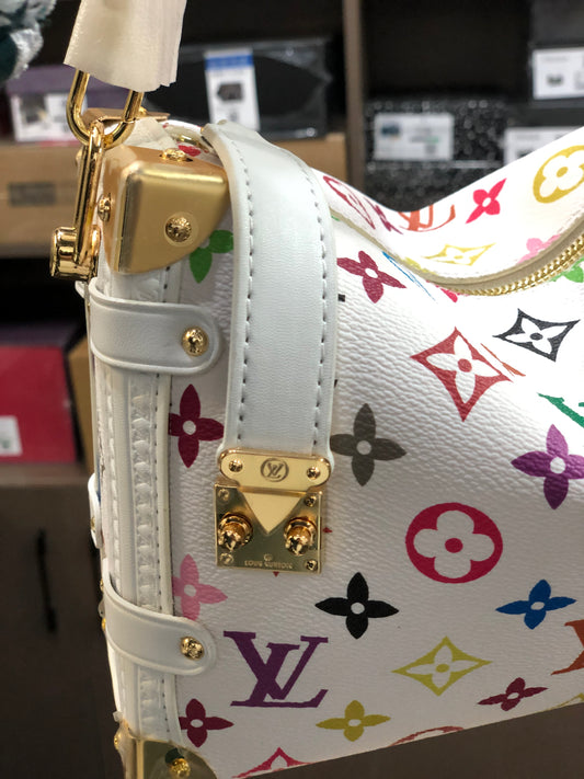 Louis Vuitton trunk colorful
